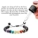 Chakra & Lava Rock Stones - Essential Oil Diffuser Bracelets - Aromatherapy Anxiety Self Confidence Meditation Relax Healing Grounding Reiki Genuine - Also Suitable as Distance Bracelets for Couples