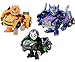 TAKARA TOMY Q Transformers QTFS01 Anime 3 set