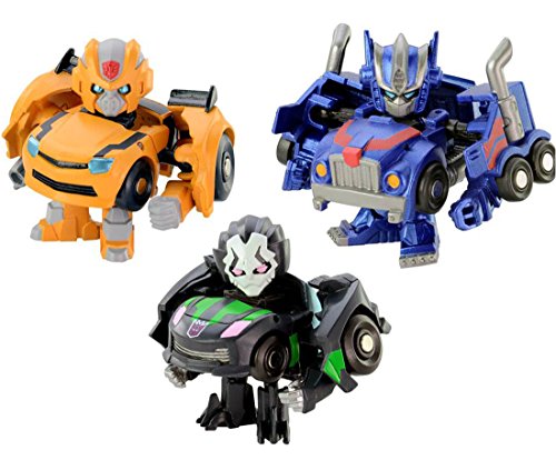 TAKARA TOMY Q Transformers QTFS01 Anime 3 set