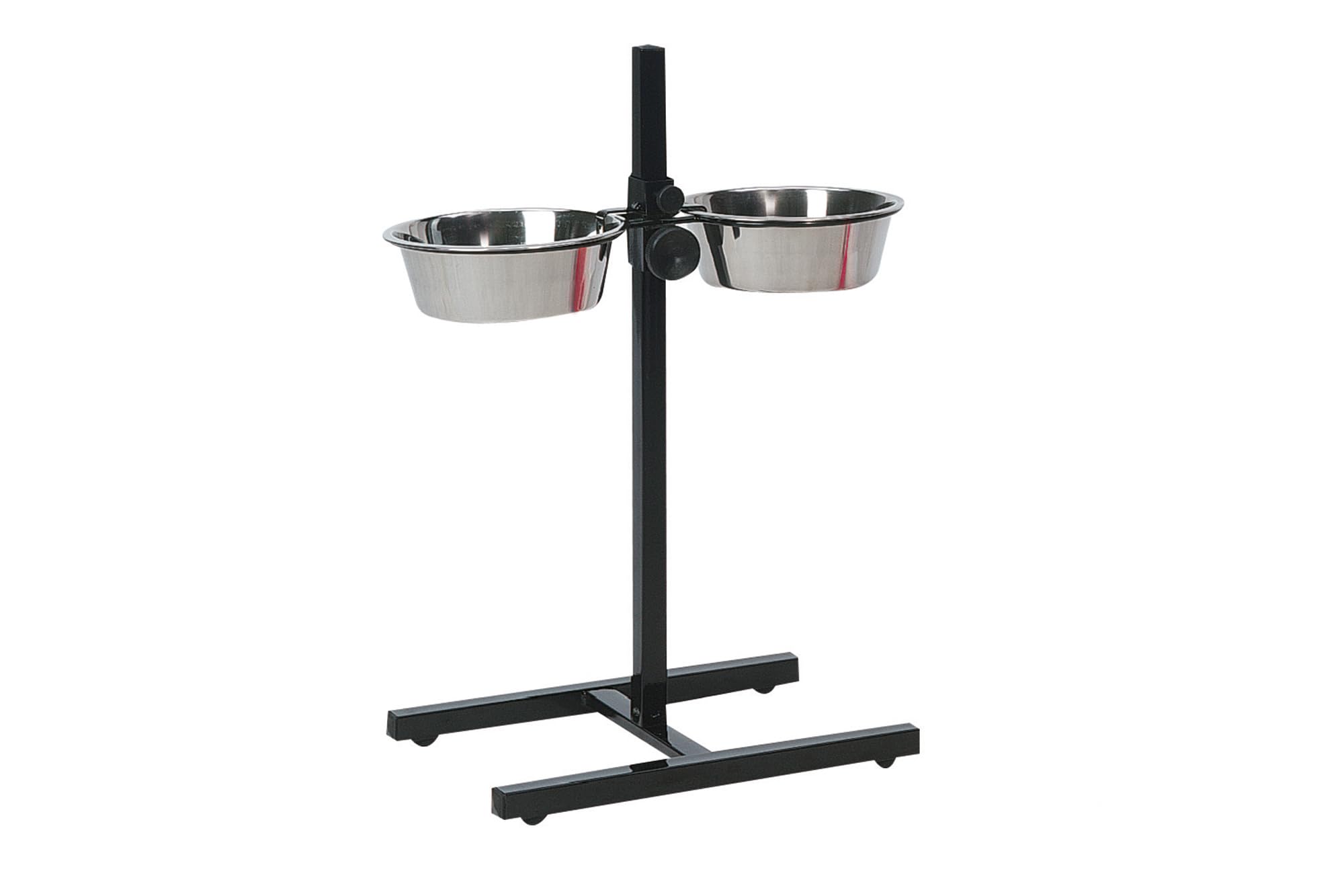 Karlie H Stand for Bowls L with 2 Bowl Stainl, Large, 4 Litre