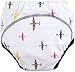 MOM & BAB Toddler Training Pants/Underwear. Water-resistent|Best Quality|Machine Washable & Reuable|Soft Cotton|Comfortable Fit|3 layers(Medium, Airplane/Soccer)