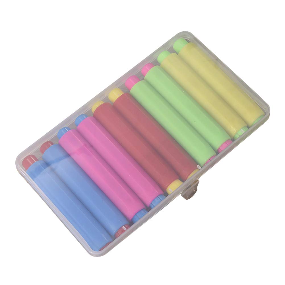 6 Porte-craie Colorés Réglables – Plastique – Pour Protéger Les Mains Et éviter Le Gaspillage De Craie – école, Bureau, Enseignant