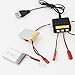 Holy Stone 5 in 1 Max 2.5A Current Input Fast Battery Charger for X5C, 818a,X1,X4,HS170,X300,X400,F181,F180 Quad Copter