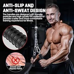 Anobeyi LAT Pulldown Grip Cable Machine