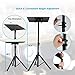 Pro 28″- 46″ Universal Device Stand – DJ Laptop Projector Stand, Height Adjustable Laptop Stand, Computer DJ Equipment Studio Stand Mount Holder, Good For Stage or Studio – Pyle PLPTS4thumb 2