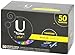 U by Kotex Click Compact Tampons, Regular Absorbency, Unscented, 300 Count (6 Boxes of 50)