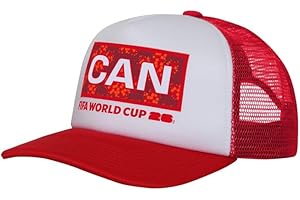 FIFA Canada - 2026 World Cup Red & White Trucker Hat