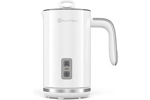 Maestri House Milk Frother, 8.12oz/240ml Automatic Stainless Steel Milk Steamer, Electric Hot and Cold Foam Maker for Latte, Cappuccinos, Macchiato, 120V