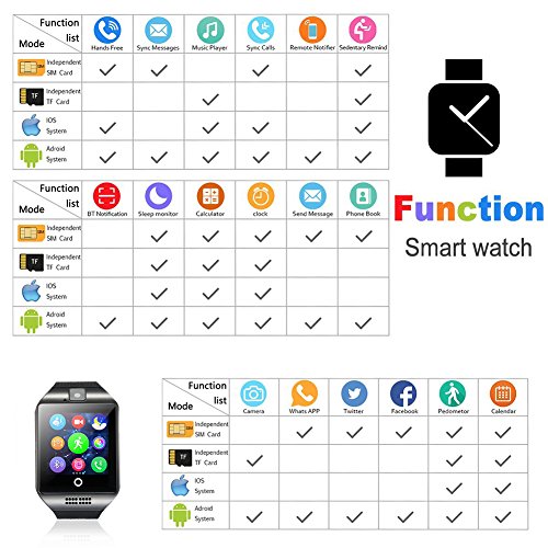 Bluetooth-Smart-Watch-Touchscreen-Phone-with-SIM-Card-Slot-Waterproof-Smartwatch-for-Android-and-iPhone-Smart-Wrist-Watch-for-Kids-Men-Women