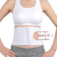 TANDCF Medical Ostomy Belt Ostomy Hernia Support Belt Abdominal Binder Brace Abdomen Band Stoma Support for Colostomy Patients To Prevent Parastomal Hernia Stoma Opening- Men Or Women- Size S