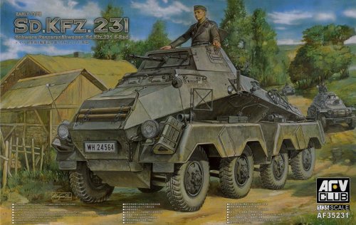 SdKfz 231 8-Rad Early Type Schwerer PzSpahWg 1/35 AFV Club
