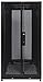 Tripp Lite SR25UB 25U Rack Enclosure Server Cabinet Doors and Sides 3000lb Capacity