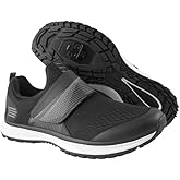 Pairobin Men’s Indoor Cycling Shoes with SPD Cleats, Comfortable & Walkable Bike Shoes for Spin Classes