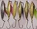 Gold Hammered Diamond Jigs with Gamakatsu siwash hook