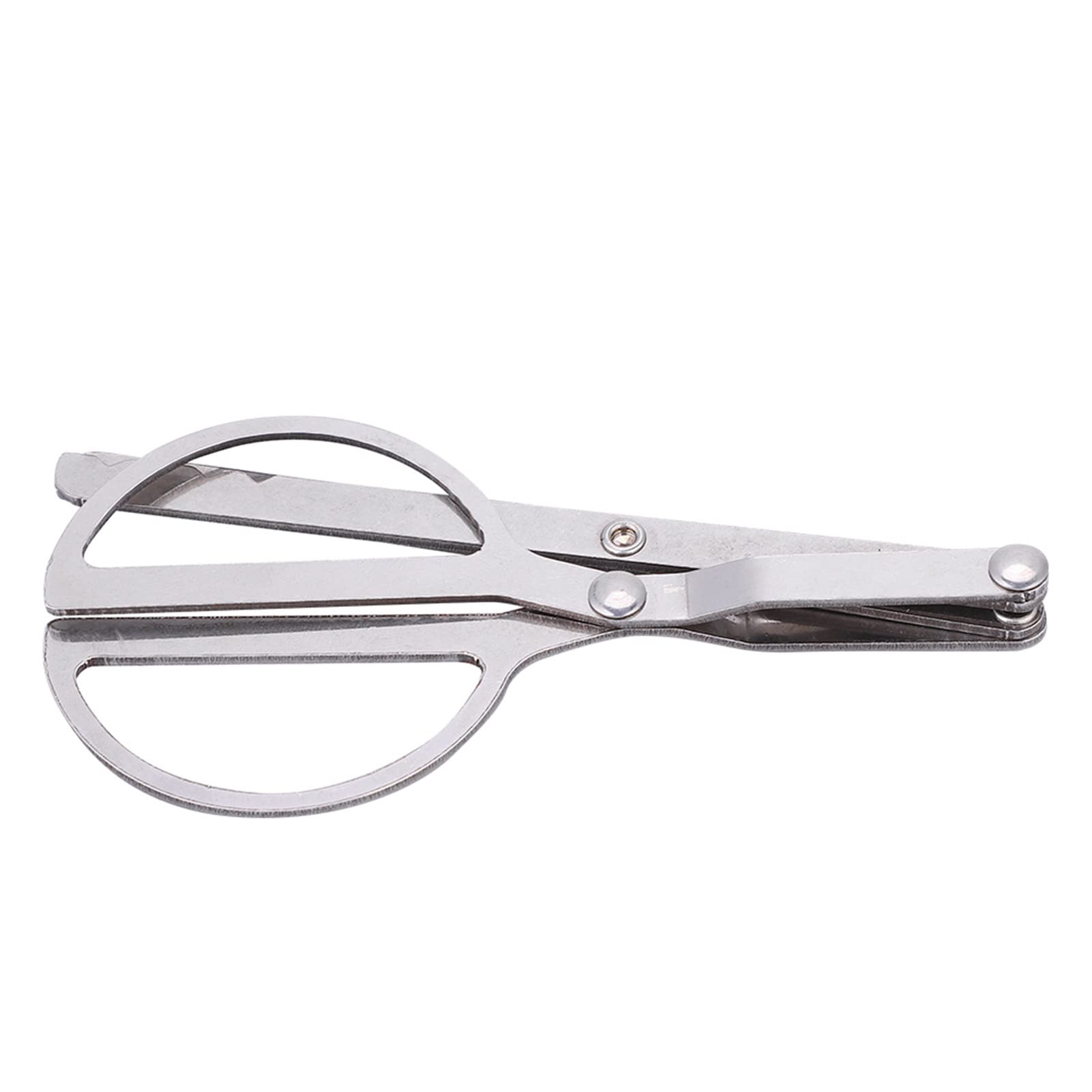 Zerone Outdoor Campfire Tongs, Metal Log Grabber Tool Camping Fireplace Tongs for Stove Grill Camping Kitchen