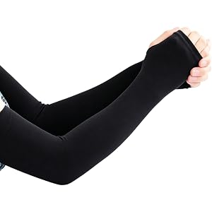 Mens Compression Arm Sleeves, Sun Protection Non Slip Cover,Breathable Sports Sleeve, Unisex Outdoor Accessories