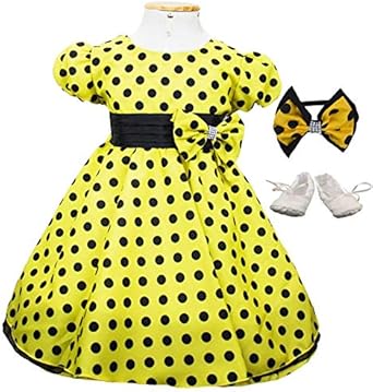 vestido abelhinha infantil