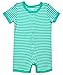 Leveret Short Sleeve Snap Up Romper 100% Cotton Variety of Colors (3-24 Months)