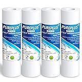 5 Micron 10" x 2.5" Whole House Sediment Water Filter Replacement Cartridge Compatible with Any 10 inch RO Unit, Culligan P5, Aqua-Pure AP110, Dupont WFPFC5002, CFS110, RS14, WHKF-GD05, 4-Pack