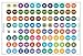 Essential Oils Labels - Complete Set - Includes Multiple Bottle Cap Stickers for All Included Oils - Perfect Lid Stickers to Keep Your Oils Organized