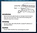 Zone Tech Clear License Plate Cover Frame Shields - 2-Pack All Weather Novelty/License Plate Bubble Shields -Fits Any Standard US Plates-Protects Front and Back License Plates