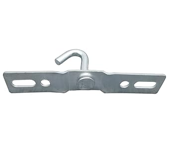 Janeyi Round Base Metal Ceiling Hook 88mm Chandelier Hook Heavy