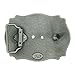 RIDE AWAY Initial Letters Western Style Cowboy Rodeo Gold/Silver Large Belt Buckles (Letter J)