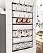 Barwild Mug Rack Wall Mounted Coffee Cup Holder, 8 Rows 36 Peg Home Kitchen and Breakroom Organizer (37” x 19.5”)