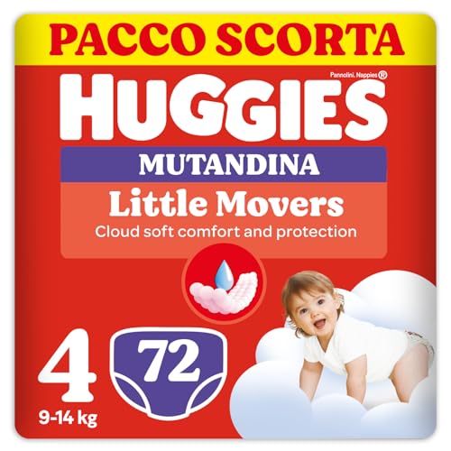 Huggies Nappy Panties Taglia 4 Purple