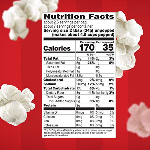 Orville Redenbacher's Tender White Gourmet Microwave Popcorn, Classic