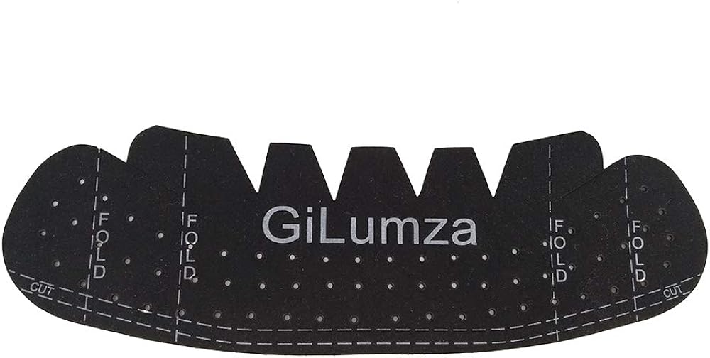 Gilumza Black Baseball Caps Strip Inserts Flexible & Long