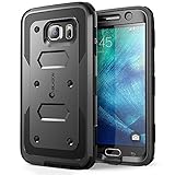 Galaxy S6 Case, [Armorbox] i-Blason built in [Screen Protector] [Full body] [Heavy Duty Protection ] Shock Reduction[Bumper Corner] for Samsung Galaxy S6 (Black)