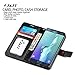 J&D Case Compatible for Galaxy S6 Edge Plus Case, [Wallet Stand] [Slim Fit] Heavy Duty Protective Shockproof Flip Wallet Case for Samsung Galaxy S6 Edge Plus Wallet Case - [Not for Galaxy S6/S6 Edge]