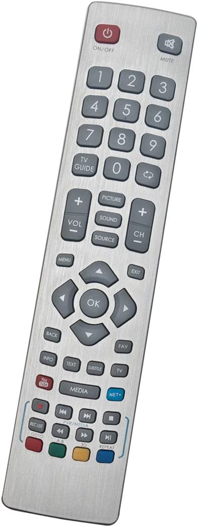 ALLIMITY Remote Control Replacement Fit for TV LC-32CFE6131K LC-43CFE6131K LC-49CFE6031K LC-32CFE6351K LC-32CFE6352K LC-49CFE6351K LC-55CFE6352K LC-43CFE6241K LC-49CFE6241K