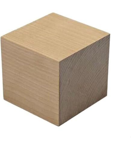 Dés Vierges En Bois, Petits Cubes En Bois, Blocs De Cubes En