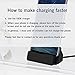 USB C Charging Dock, LEXEBY1 Charging Desktop for Samsung Galaxy S8, Note8, LG G5 G6 V20, HTC 10, Microsoft Lumia 950 XL, Google Pixel, Motorola Moto Z Play Force Droid, OnePlus 5, BLU Vivo 5
