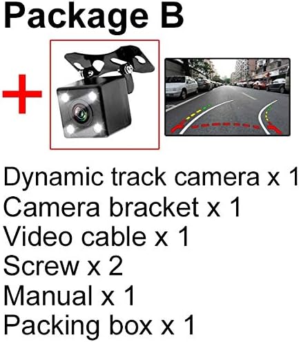 Vehicle Camera Installation Bracket for Fiat Bravo 2011 Car Rear View Camera (Package B)