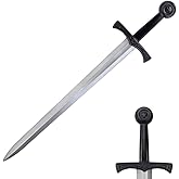 Hero's Edge G-JS101 Foam Excalibur Sword, 28" silver