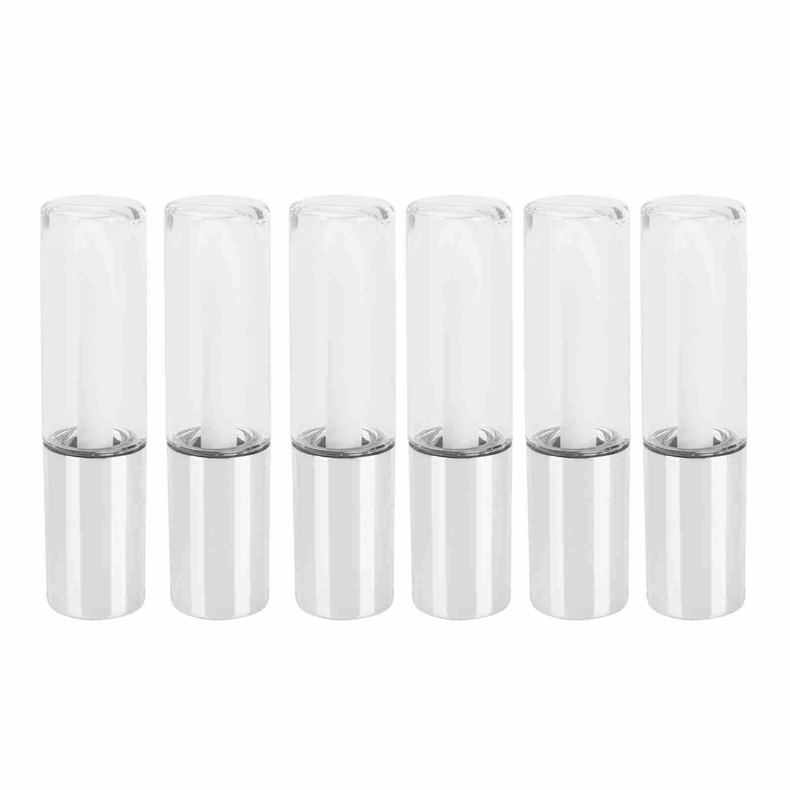 45PCS Lip Balm Empty Container, Empty Lipstick Tube with Wand, Mini 1.2ml Lip Balm Cute Bottle Empty Cosmetic Container Tube Travel Gloss