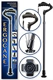 New Ergocane 2G by Ergoactives As Seen On TV. Shock Absorber Fully-Adjustable Ergonomic Cane (Carbon Fiber Design)