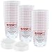 Custom Shop Paint Mixing Cups, 32-Ounce (36 Pack) - Plastic Measuring Cups for Liquids, Automotive Painting, Epoxy Resin, Acrylic Arts, Crafts, Disposable or Reusable, Graduated, Mixing Ratios
