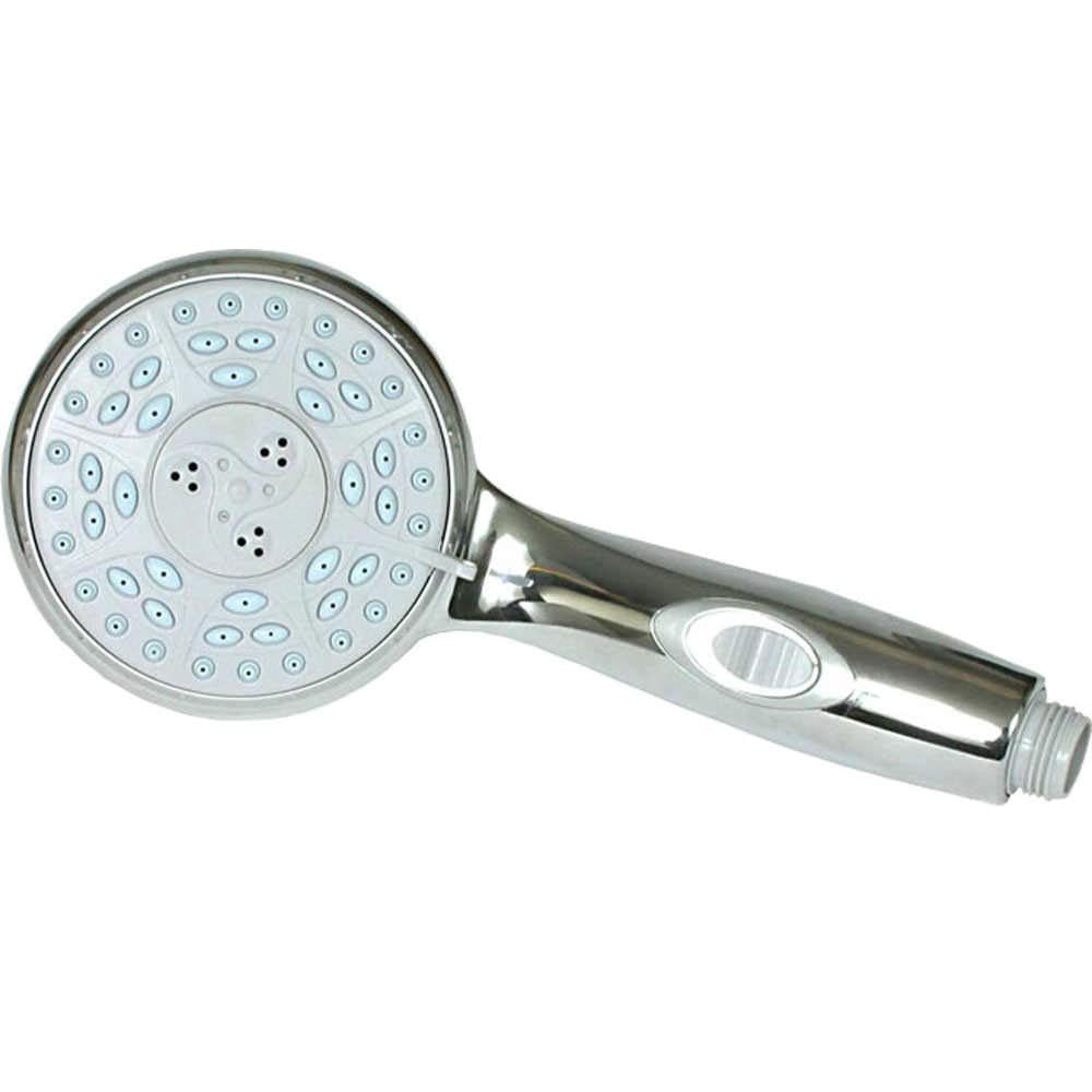 Camco 43710 RV Shower Head with On/Off Switch (Chrome)