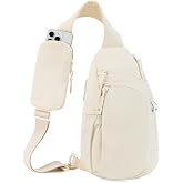 Sling Bag Crossbody Bags for Women with Anti-theft RFID Blocking Pocket | Water Bottle Holder, Adjustable Shoulder Strap, Phone Pocket, Cross Body Travel Purse, Sling Backpack, Tablet Compartment