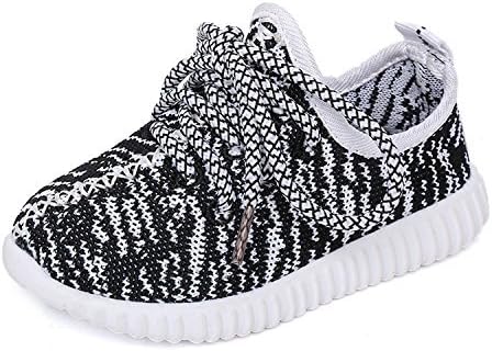 Dopeme Kids Shoes With Light 2016 Spring Baby Boys Girls Shoes Chaussure Led Enfant Child Fashion Breathable Boys Sneakers Size 21-35 (1, Gray)
