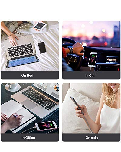 iPhone Charger Cable, iPhone Charging Cable 3 Pack 1.5M Nylon Braided iPhone Lead Long iPhone Cable Compatible with iPhone 11 X/XR/XS/XS Max 8 8plus 7 7plus 6 6s 5 iPad Air/Air 2/Mini/4 & More Grey