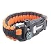 iRainy Paracord Bracelet W 16-Piece Survival Gear Kit Includes 11-Piece Fishing Gear
