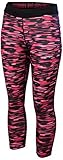 Nike Women's Relay Dri-fit Foldover Printed Crop Running Tights