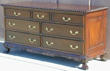 Amazon Com Www Laurelcrown Com Chippendale Wide Chest Of Drawers