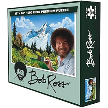 Amazon.com: Bob Ross Mountain Reflections - 1000 Piece ...