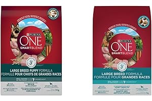 Purina ONE Smartblend Large Breed Puppy Food (14 kg) + Large Breed Dry Dog Food (7 kg)